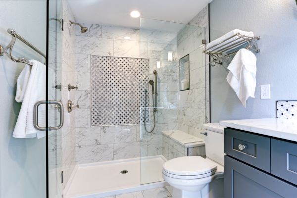 Shower Base Installation in Roswell